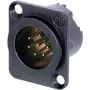 Neutrik NC6MD-LX-B-CON juodas jungiamasis aksesuaras