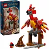 LEGO statomas Feniksas Fawkes – Dumbldoro Feniksas modelis 76448, 299 dalių, 160 mm aukštis, nuo 8 metų