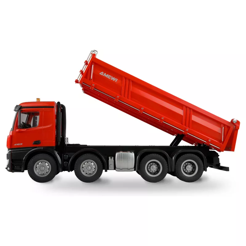 Sunkvežimis savivartis Amewi Mercedes-Benz Arocs 8x4/4 4WD 1:18 RTR ro (22693)