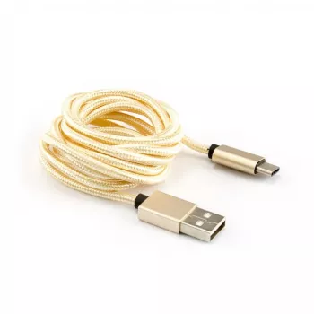 USB laidas SBOX USB-TYPEC-15G 1,5 m USB A USB C auksinis