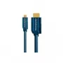 Micro-HDMI+ Ethernet adapterio laidas (HDMI A / HDMI Micro D) - 2,0 m greitasis adapteris HDMI į Micro-HDMI