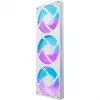 NZXT F360 RGB Core 120mm ARGB 3 viename rėmelyje Baltas