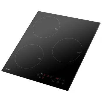Indukcinė kaitlentė MPM MPM-45-IM-14, įmontuojama, 3 zonos (180 mm), stiklo keramika, 6000 W, liečiamasis valdymas