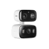 IP apsaugos kamera TP-LINK Tapo C246D — 3MP (2304×1296), 2,8 mm, 107,8° FOV, PTZ dviejų objektyvų, IP65, Wi-Fi/Gigabit, microSD iki 512 GB