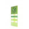 NeXtime 2855GN Bold Stripes sieninis laikrodis, 19 x 38 cm, žalias