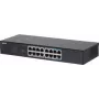 Dahua Technology S3016-16GT tinklo jungiklis, nevaldomas, L2, Gigabit Ethernet (10/100/1000), montuojamas ant stalo / sienos, juodas
