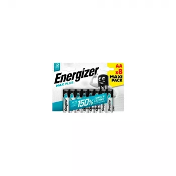 Energizer AA šarminė baterija 1,5V – 8 vnt. pakuotė (Mignon)