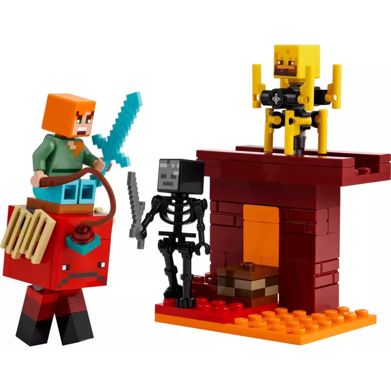 LEGO MINECRAFT 21266 „Nether Lava Battle“