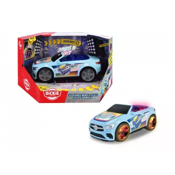 Dickie Toys Mercedes-Benz E-Class Beat Spinner mėlyna, 3 AA baterijos