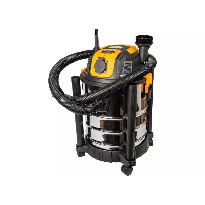 BLOW WD3300 pramoninis dulkių siurblys su 230V rozete 2000W