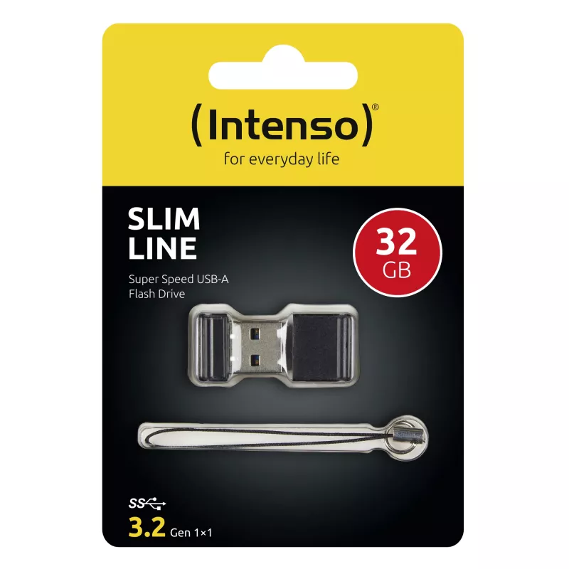 USB atmintukas Intenso 32 GB USB Type-A 3.2 Gen 1 juodas