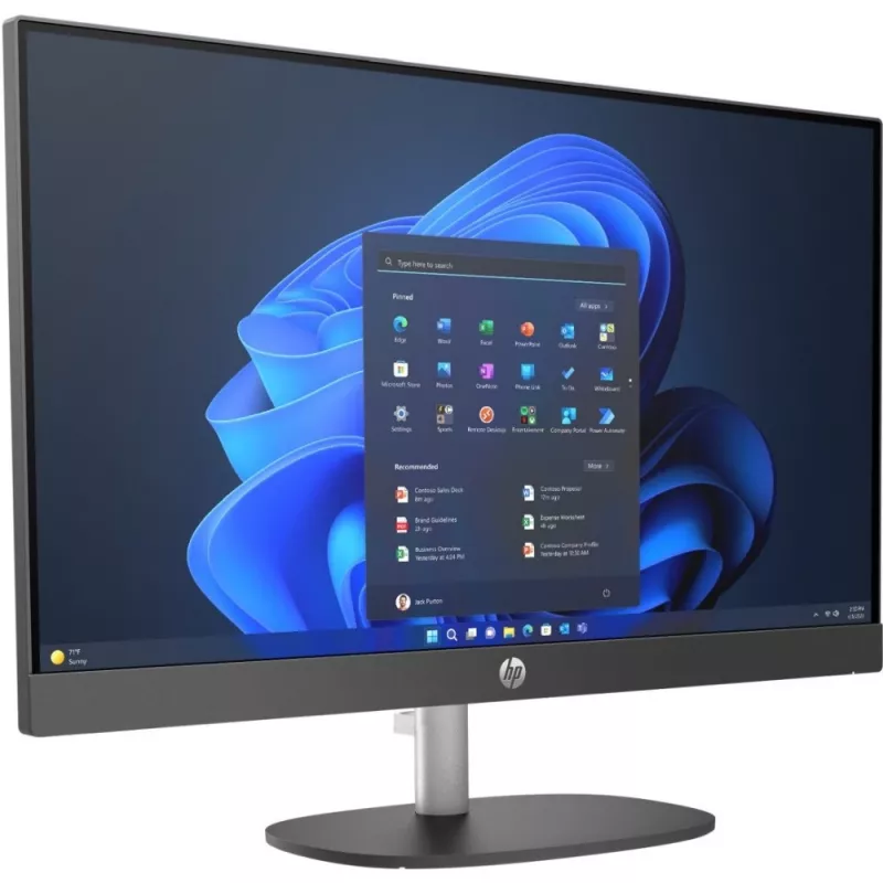 Viskas viename kompiuteris HP ProOne 240 G10 — 23,8 col. FHD IPS, Intel Core i5-1335U, 16 GB DDR4, 512 GB SSD, Wi‑Fi 6, Windows 11 Pro