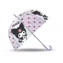 Vaikiškas skaidrus rankinis skėtis Umbrella Kids Euroswan Kuromi