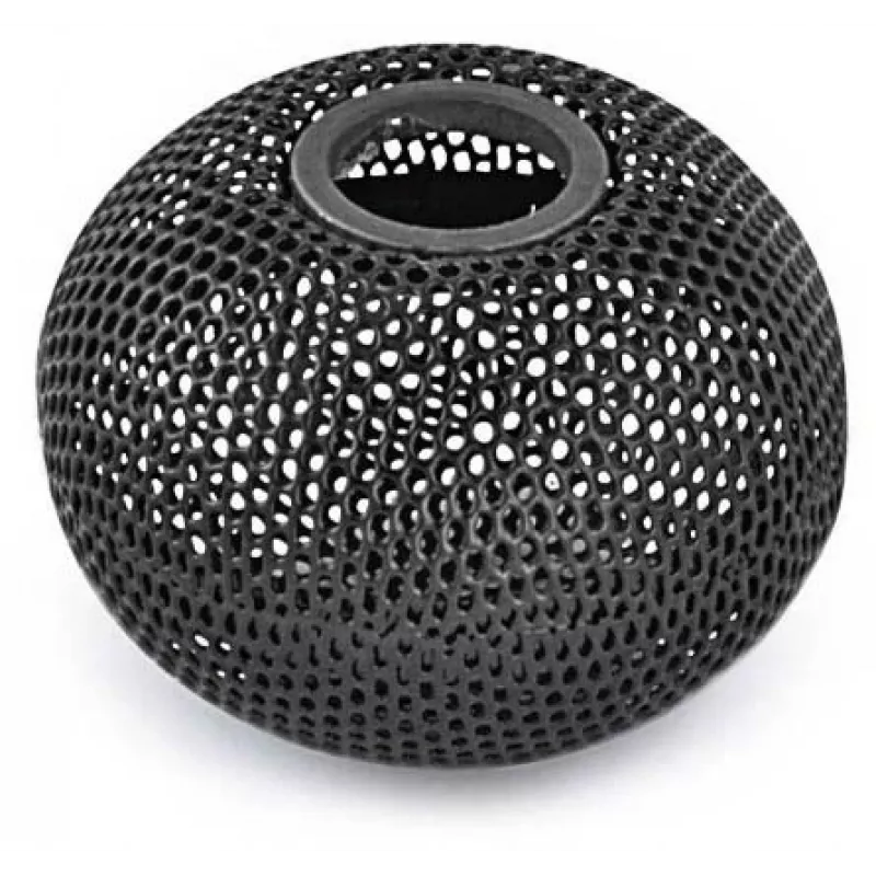 Dėžutė rašikliams Forpus, magnetinė juoda, perforuotas metalas 1005-018