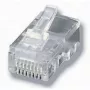 Equip modulinis kištukas plokščiam kabeliui, RJ-45 (8P8C), skaidrus, 0,65 g, 11,7 mm, 21,3 mm, 7,2 mm