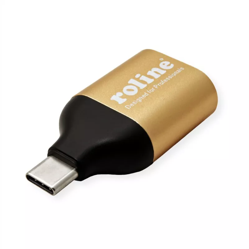ROLINE 12.03.3233 USB-grafikos adapteris 1920 x 1080 pikselių Gold (12.03.3233)