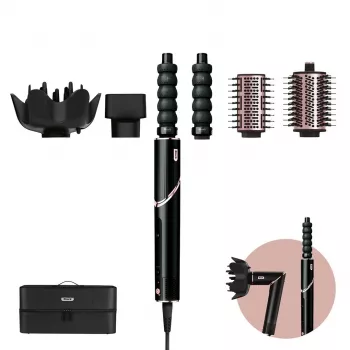 Multistyleris Shark FlexStyle HD446EU šiltai juodas 1650 W