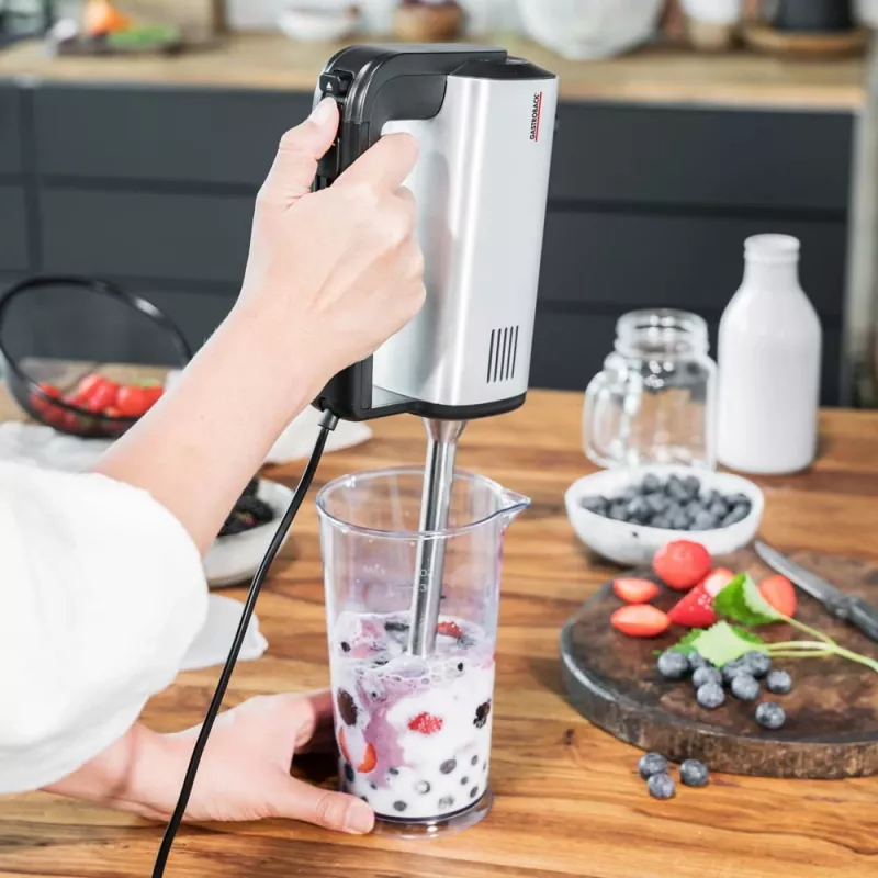 Gastroback 40983 Design Handmixer Pro rankinis maišytuvas, juoda/sidabrinė