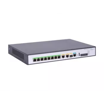 Hewlett Packard Enterprise HPE FlexNetwork MSR958X - Maršrutizatorius su 8 prievadų jungikliu - 1GbE - WAN prievadai: 6 - Wi-Fi - montuojamas į stelažą (S0P11A)