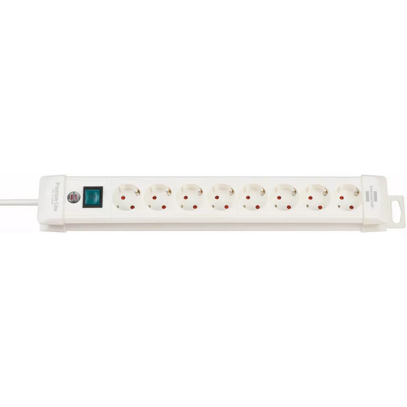 Ilgintuvas Brennenstuhl BN-1952280100, 8 lizdų, 3 m, baltas