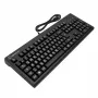 Mechaninė klaviatūra LogicKeyboard XL-Print White on Black TITAN DE PC – vokiškas išdėstymas