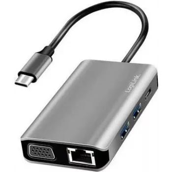 LogiLink USB 3.2 Gen 1 USB-C 7 prievadų stotelė UA0410