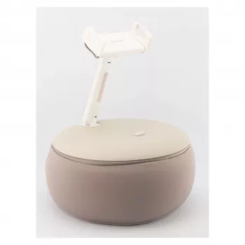 RealPower PillowStand-1 pasyvus laikiklis mobiliesiems telefonams / išmaniesiems telefonams / planšetiniams kompiuteriams, smėlio spalvos