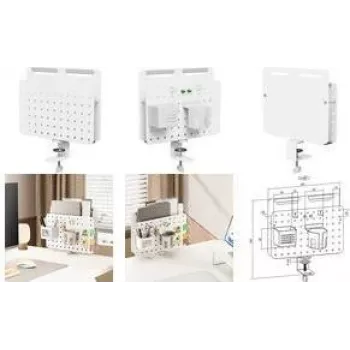 LogiLink Pegboard Organizer/Kombinuotas laikiklis su spaustuviniu tvirtinimu (PB0106)