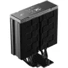 Oro aušintuvas DeepCool AK400 G2 Digital NYX — 120 mm ventiliatorius, maks. oro slėgis 3.33 mmH2O, 92×132×156 mm, juodas