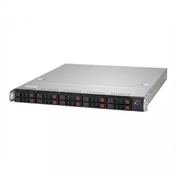 Supermicro SuperServer SYS-511R-M Intel C266 LGA 1700 stelažinis serveris (1U) juodas