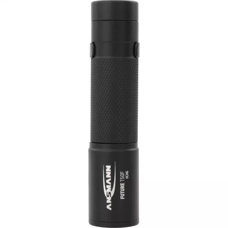 Ansmann 1600-0159 – Nešiojamas žibintuvėlis, juodas, aliuminis, LED, 60 lm