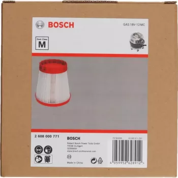 PTFE filtras Bosch GAS 18V-12 MC Professional M klasė, 2608000771