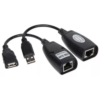 Genway USB-EX-50 USB 2.0 sąsajų šakotuvas, juodas