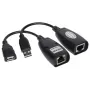 Genway USB-EX-50 USB 2.0 sąsajų šakotuvas, juodas