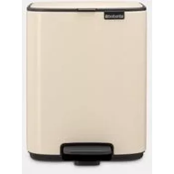 Brabantia pedalinių šiukšlių kibiras Bo 7 L Soft Beige (237928)
