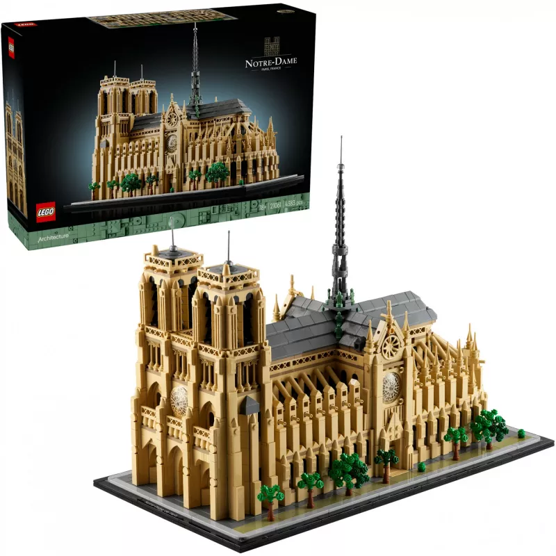 LEGO Architecture Notre-Dame De Paris Statybų Rinkinys Suaugusiems 21061