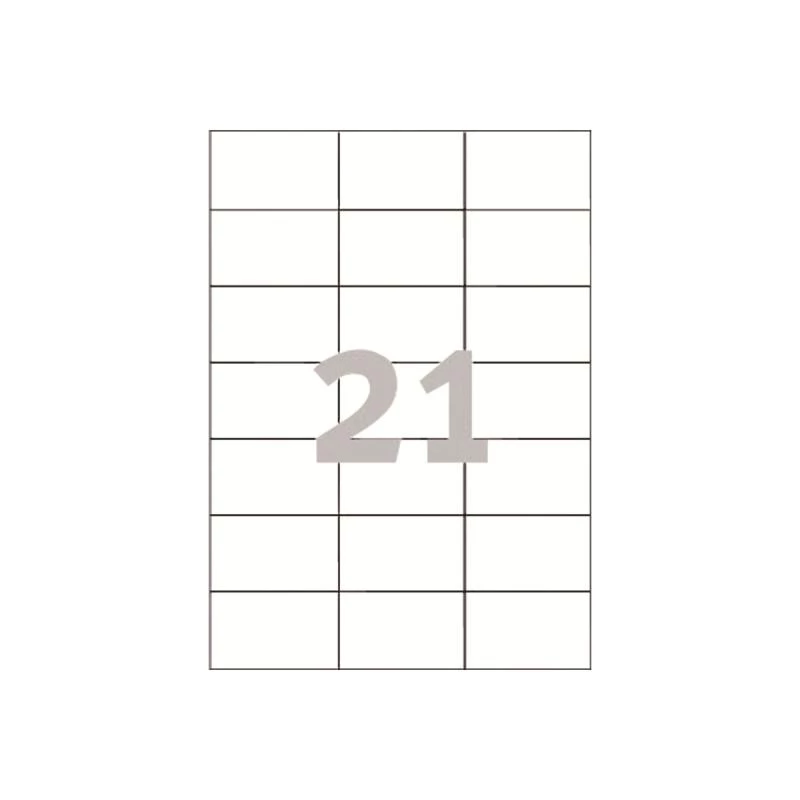 Avery 3652 – etiketės – baltos – 42,3 x 70 mm – 2100 vnt. (100 lapų po 21)