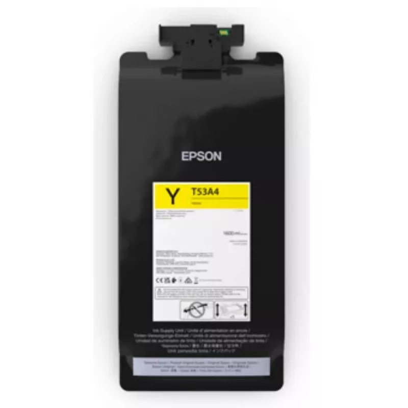 Epson UltraChrome XD3 T53A4 rašalo kasetė, geltona, 1,6 l (C13T53A400)