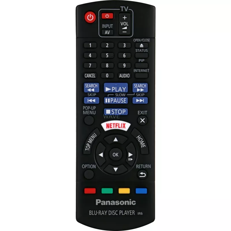 Panasonic Blu-ray grotuvas DMP-BDT167EG Xvid, MKV, MP4, FLAC, MP3, AAC, ALAC, DSD su Wi-Fi ir USB