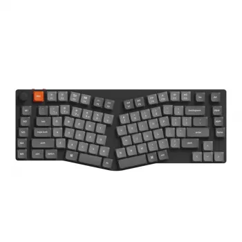 Mechaninė belaidė klaviatūra Keychron K15M-A1 – juoda su RGB foniniu apšvietimu, mechaniniais jungikliais, belaidžiu ryšiu