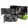 BIOSTAR GeForce RTX 3050 6GB GDDR6 PCIe 4.0 vaizdo plokštė, 2304 CUDA branduoliai, 96 bitų, 2 ventiliatoriai, 225×43 mm