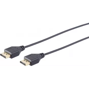 DisplayPort kabelis S/CONN 10-49045 3 m juodas