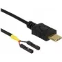USB laidas DeLOCK 85473 0,5 m USB-C juodas
