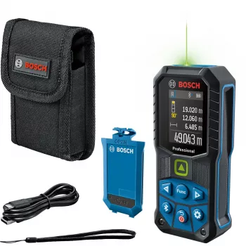 Bosch GLM 50-27 CG Professional lazerinis nuotolio matuoklis mėlynas, juodas 50 m
