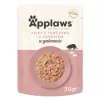 Šlapias kačių ėdalas Applaws Tunas ir Lašiša Želė 70 g maišelis — suaugusioms katėms, 13% baltymų, 82% drėgmės