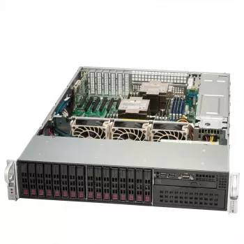 Barebone serveris Supermicro Mainstream SuperServer 2U dviejų lizdų 4677 SYS-221P-C9R