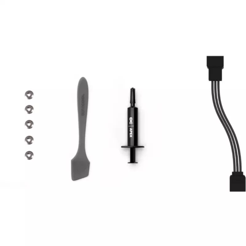 Alphacool 13893 šaltoji plokštė (Coldplate) – AMD AM5 procesoriaus vandens aušinimo blokas
