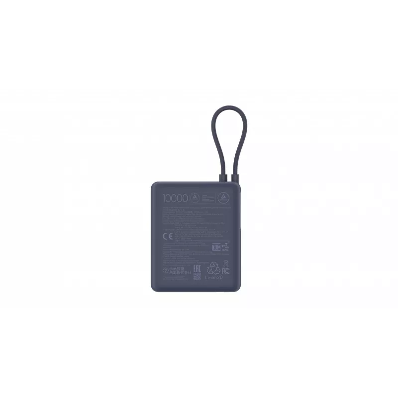 Xiaomi 33W Power Bank 10000mAh (Integruotas laidas) Mėlyna GL, BHR9341GL