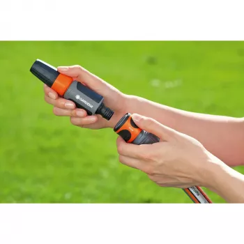 Žarnos jungtis GARDENA Raccord Aquastop premium 18214-20 — greitai atjungiama vandens stabdymo jungtis