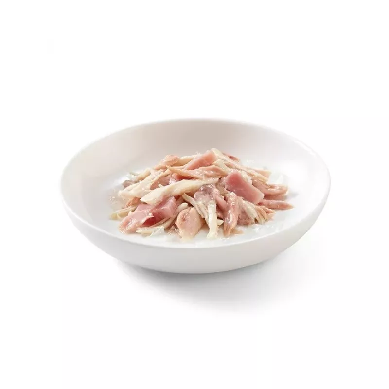 SCHESIR želė tunas ir vištiena su kumpiu - šlapias kačių maistas - 85 g